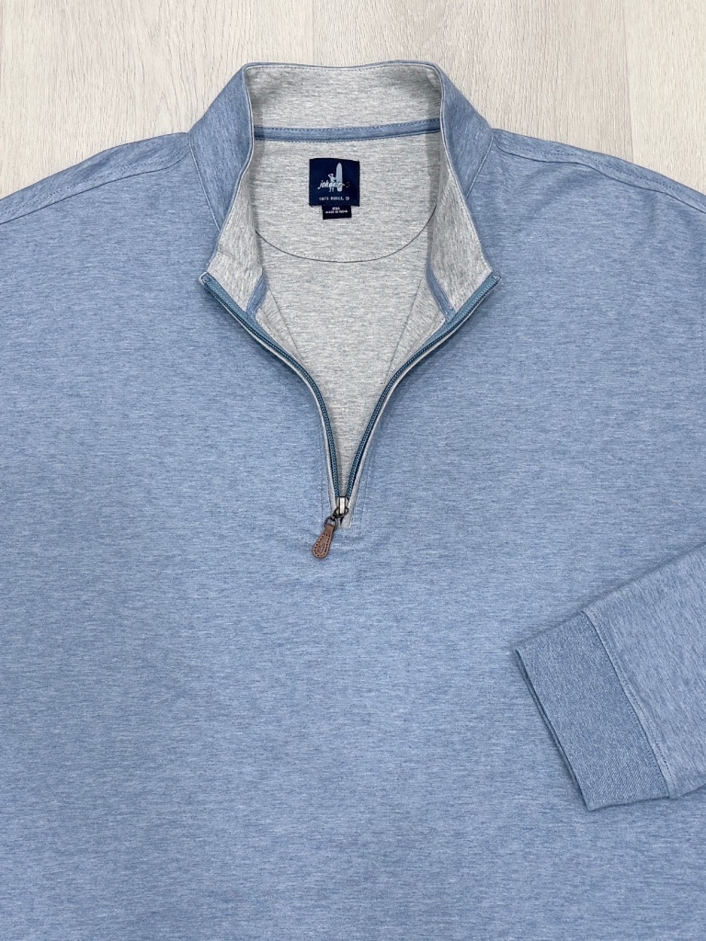 Johnnie-O 1/4 Zip Performance Long Sleeve Pullover Mens Size 2XL